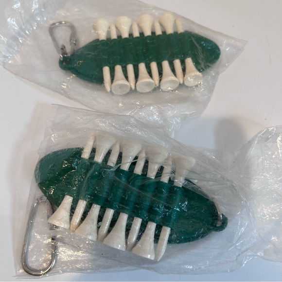 Lot of 2 SUN LIFE CLASSIC 1998 Go for the Green! Key chain - Picture 2 of 2